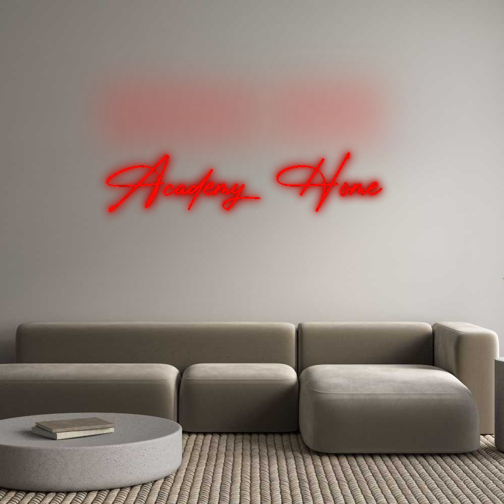 Custom Neon: Academy Home