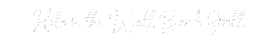 Custom Neon: Hole in the W...