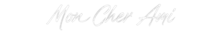 Custom Neon: Mon Cher Ami