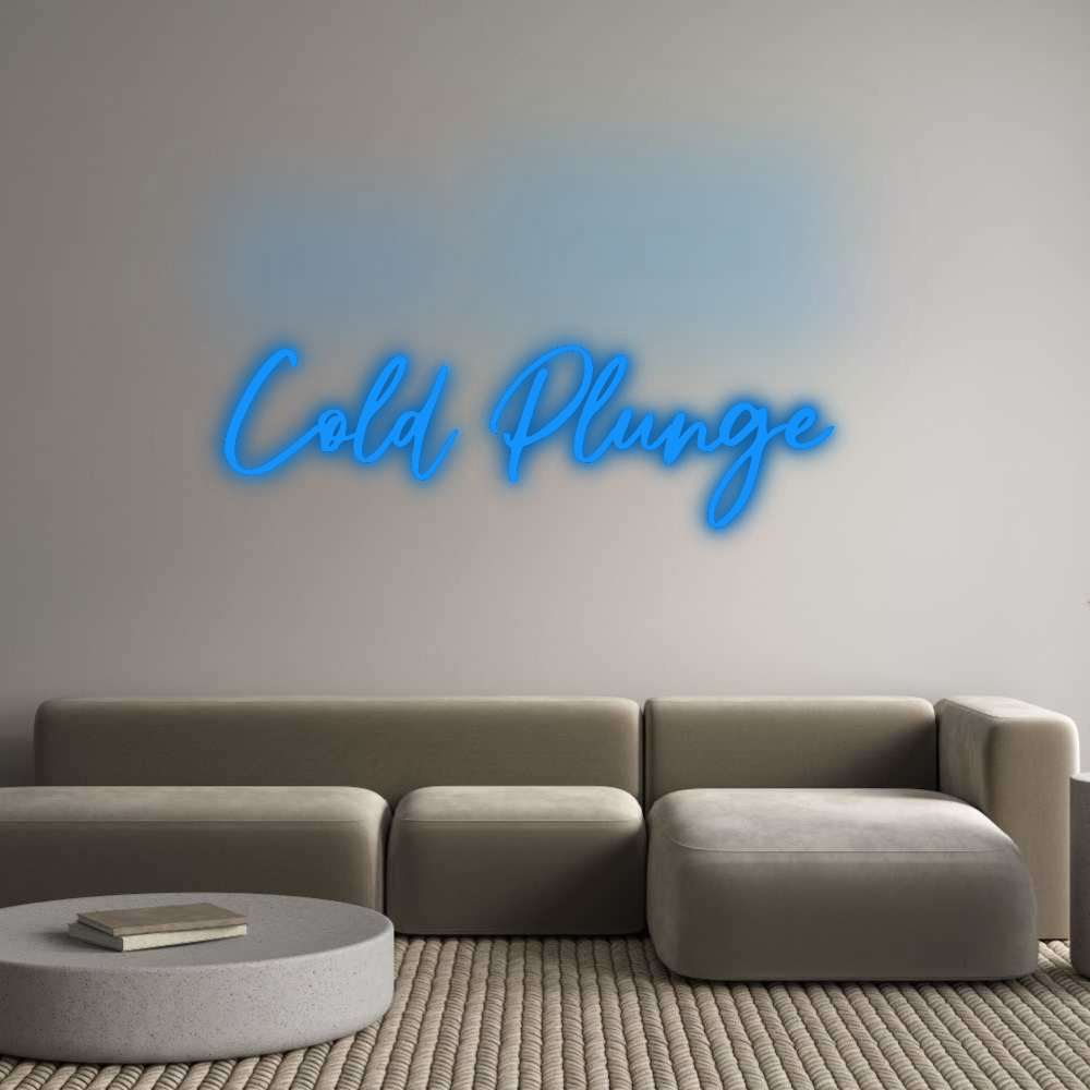 Custom Neon: Cold Plunge