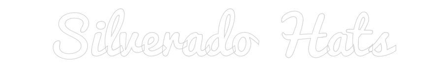 Custom Neon: Silverado Hats