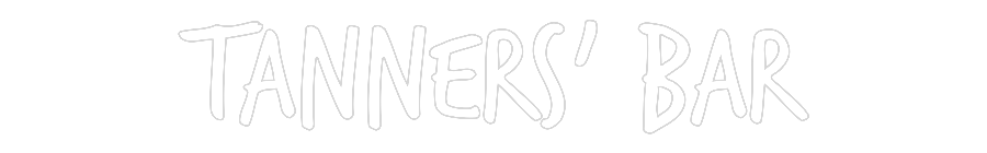 Custom Neon: Tanners’ Bar