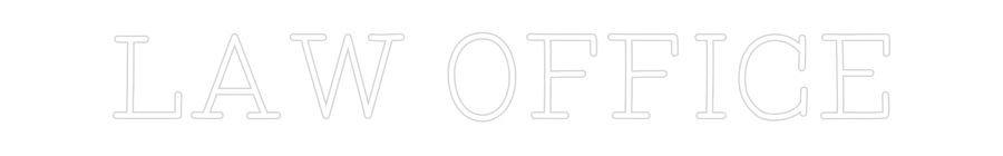 Custom Neon: LAW OFFICE