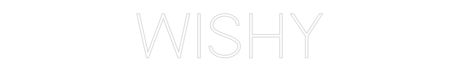 Custom Neon: WISHY