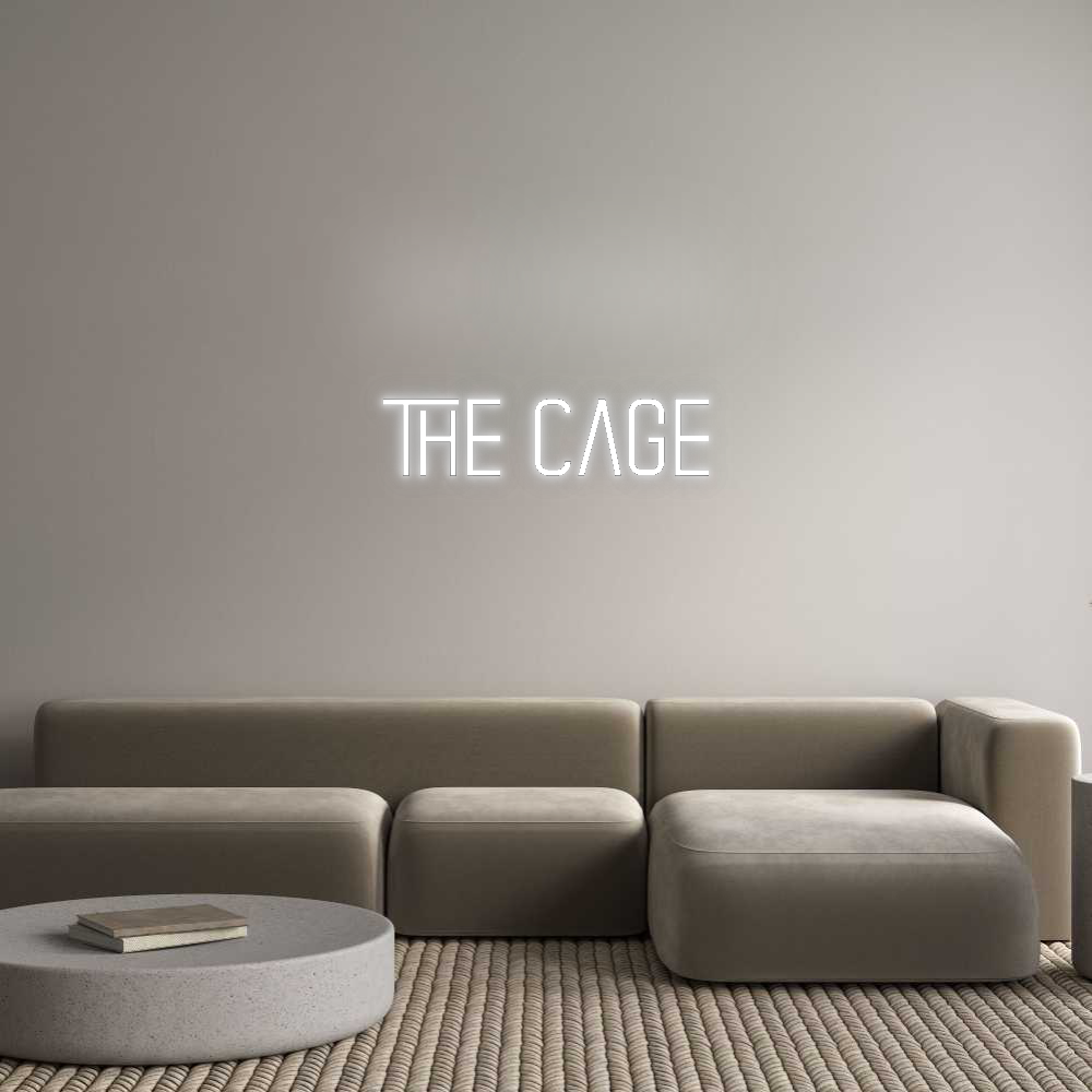 Custom Neon: THE CAGE