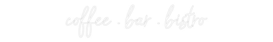 Custom Neon: coffee . bar ...