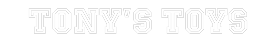 Custom Neon: Tony's Toys