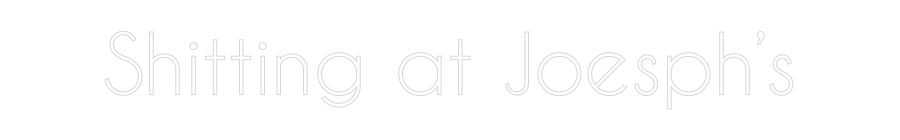 Custom Neon: Shitting at J...