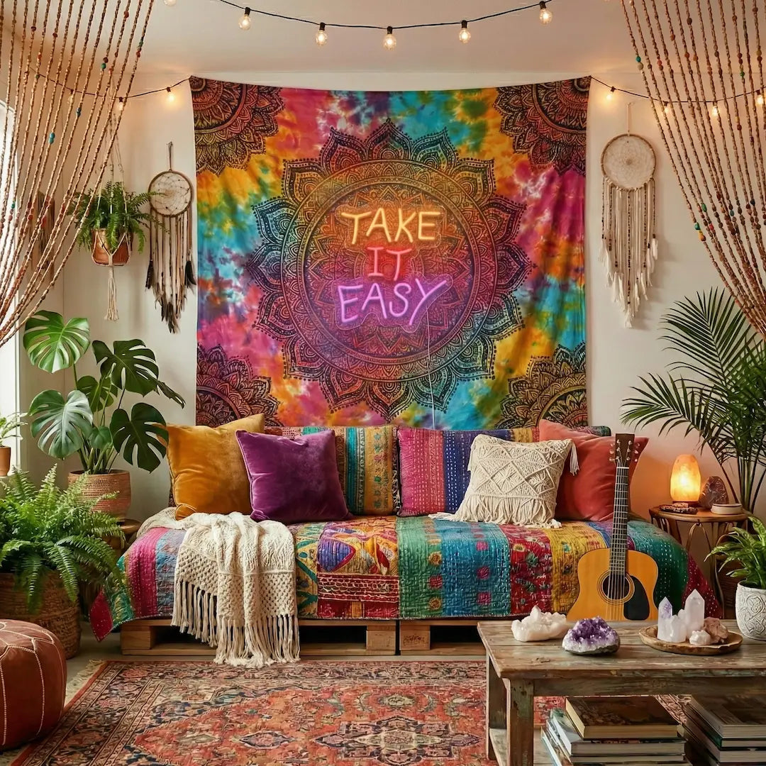 Take It Easy LED Neon Sign