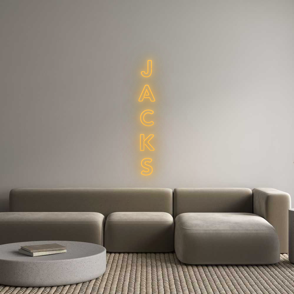 Custom Neon: J
A
C
K
S