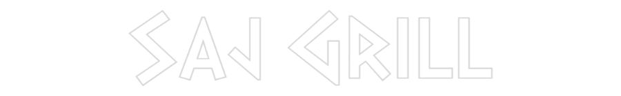 Custom Neon: Saj Grill