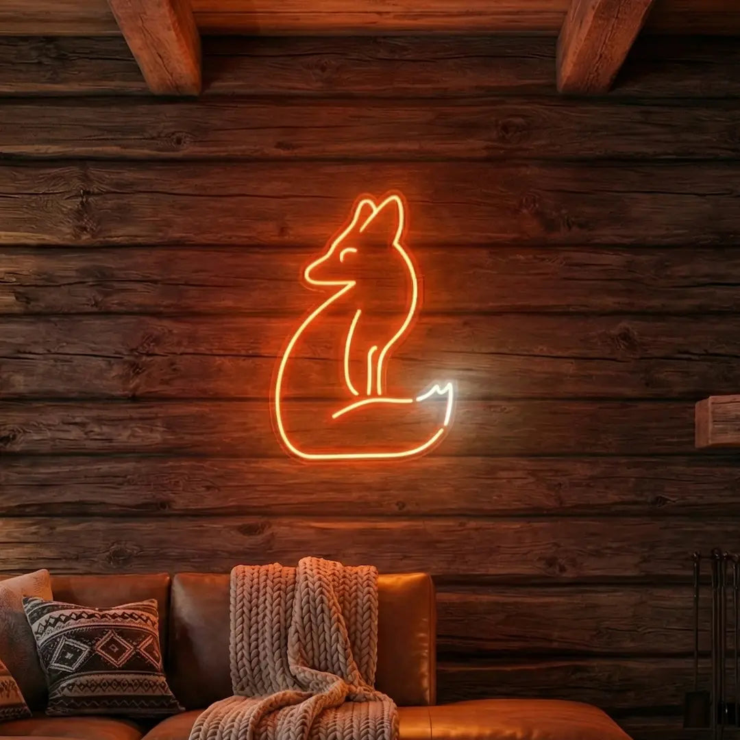 Fox LED Neon Sign