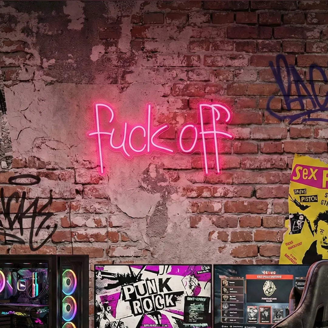 Fuck Off LED Neon Sign