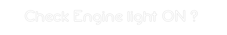 Custom Neon: Check Engine ...