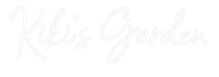 Custom Neon: Kiki's Garden