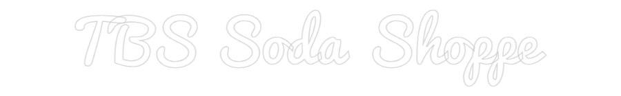 Custom Neon: TBS Soda Shoppe