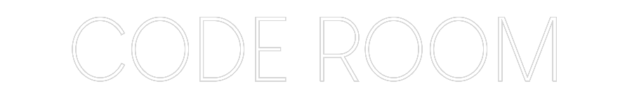 Custom Neon: CODE ROOM