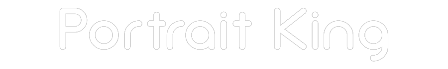 Custom Neon: Portrait King