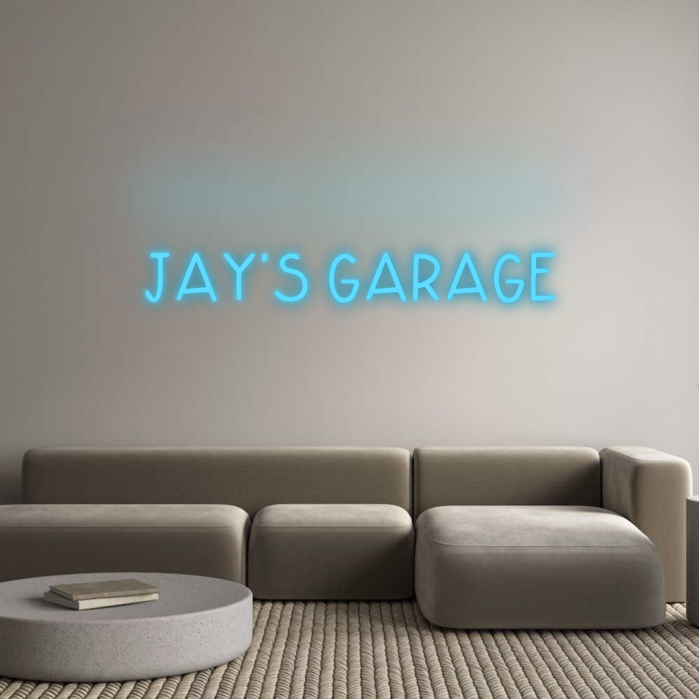 Custom Neon: JAY'S GARAGE