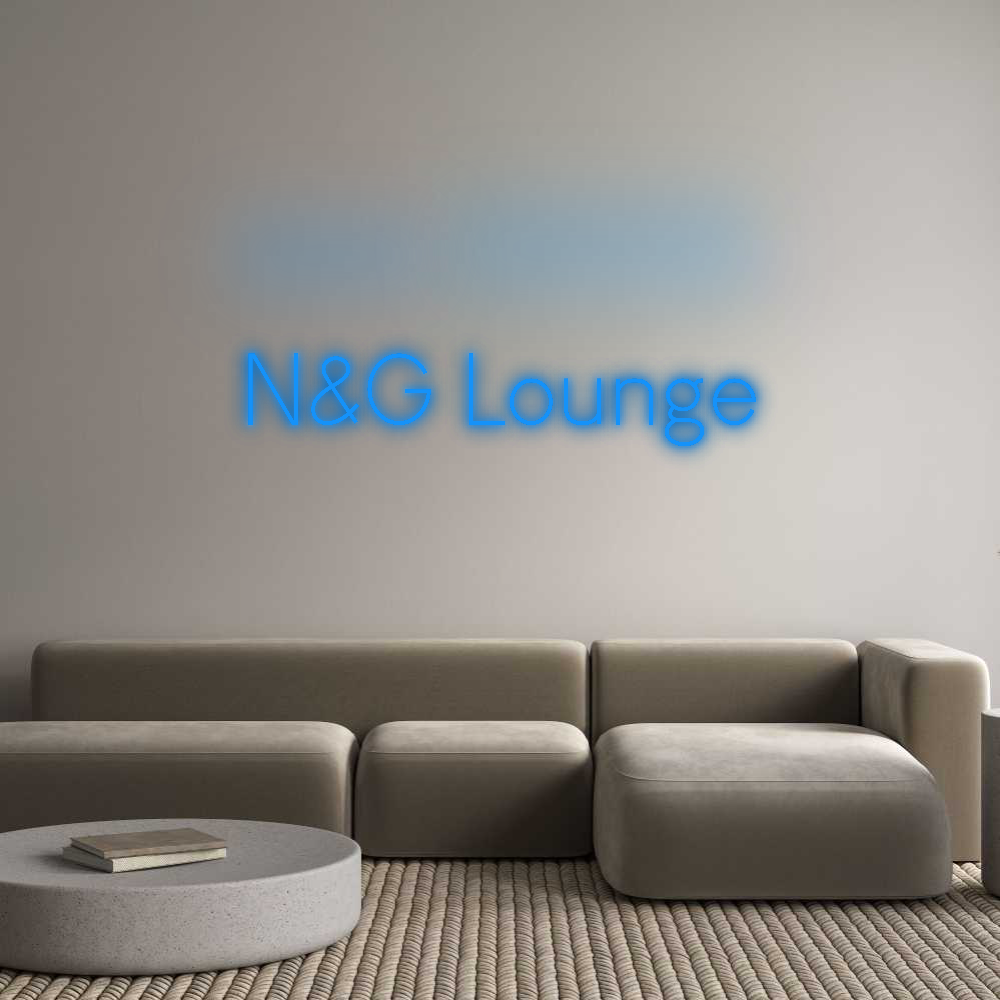 Custom Neon: N&G Lounge