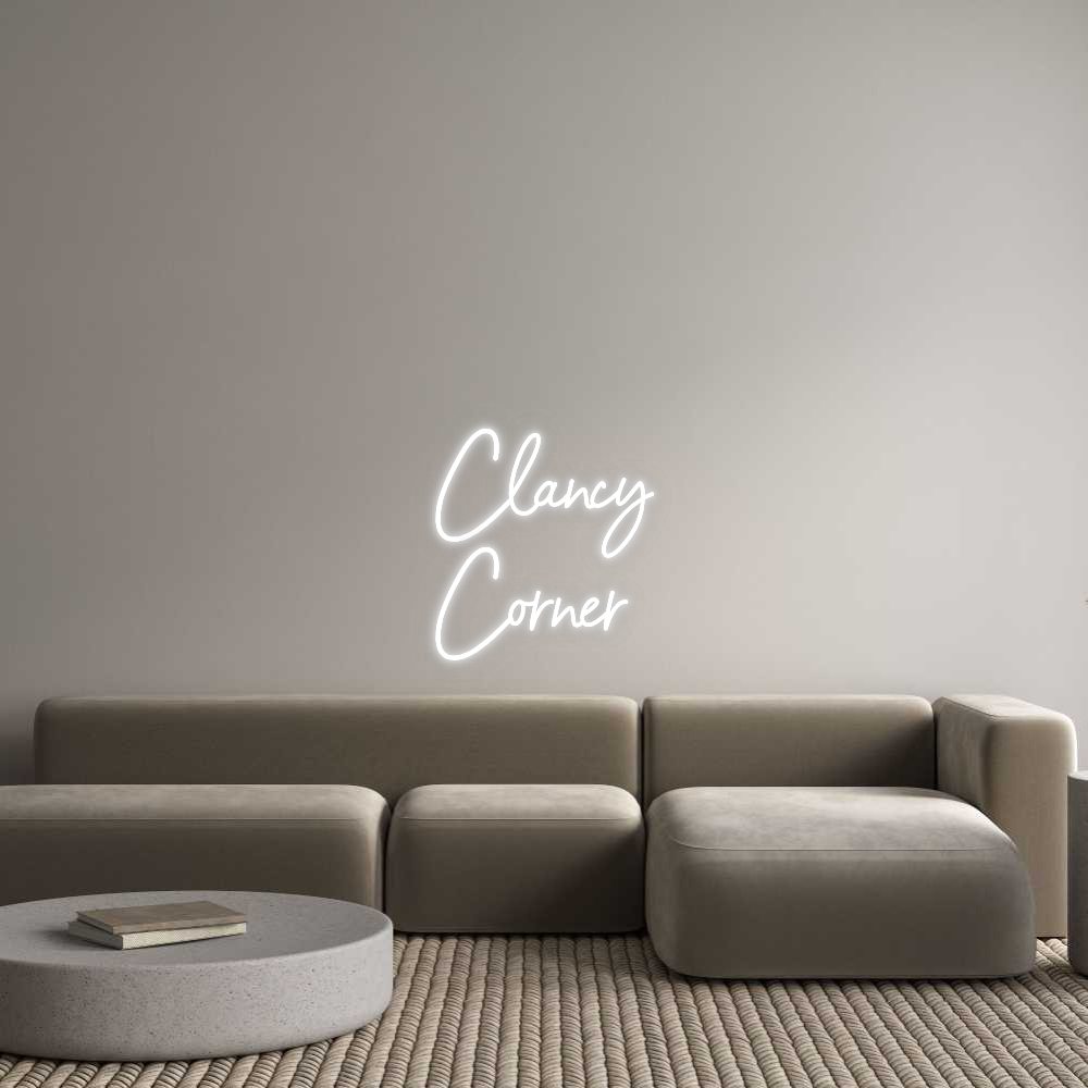 Custom Neon: Clancy
Corne...