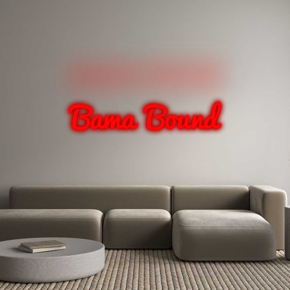 Custom Neon: Bama Bound