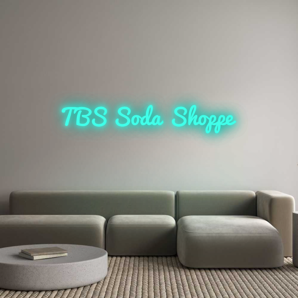 Custom Neon: TBS Soda Shoppe