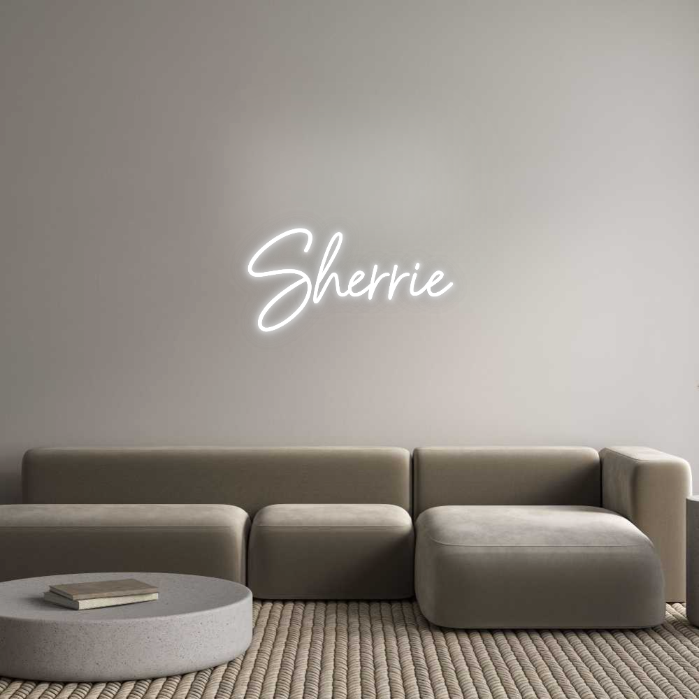 Custom Neon: Sherrie