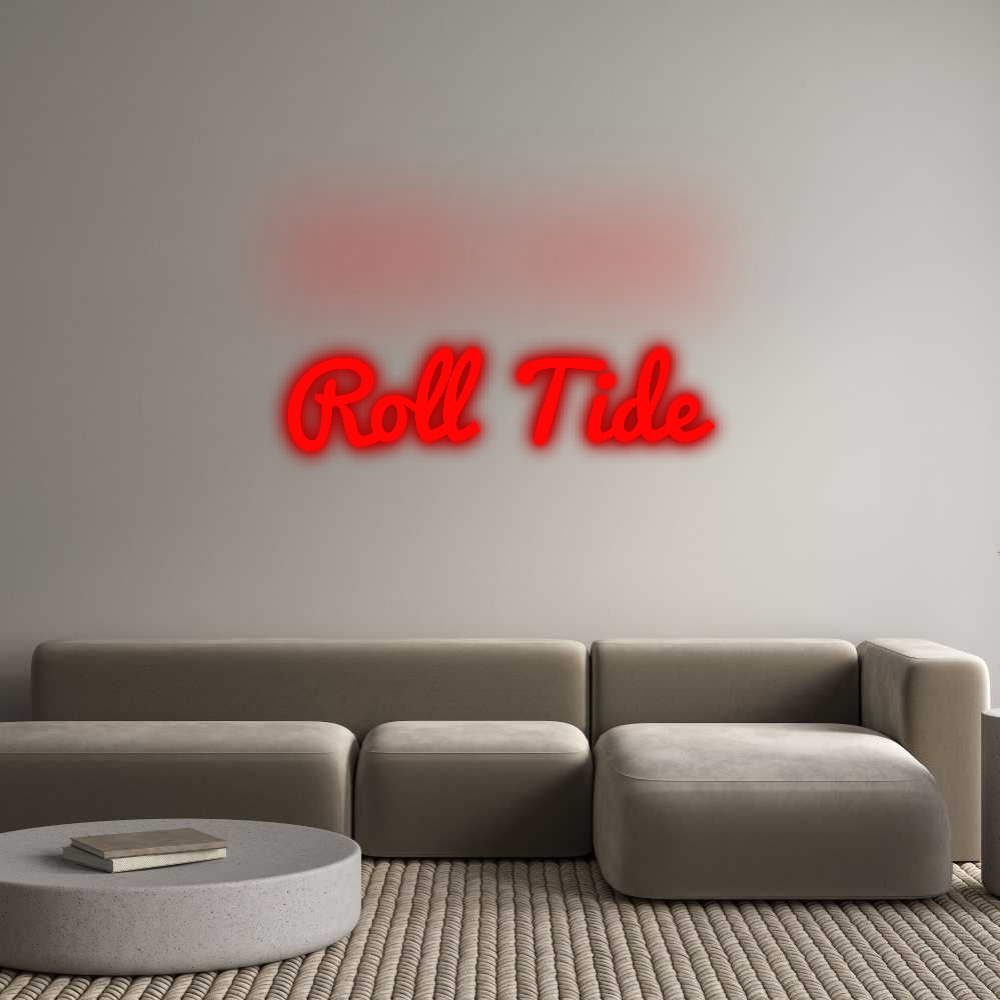 Custom Neon: Roll Tide