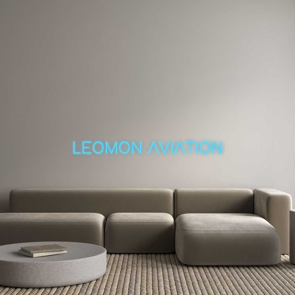 Custom Neon: LEOMON AVIATION