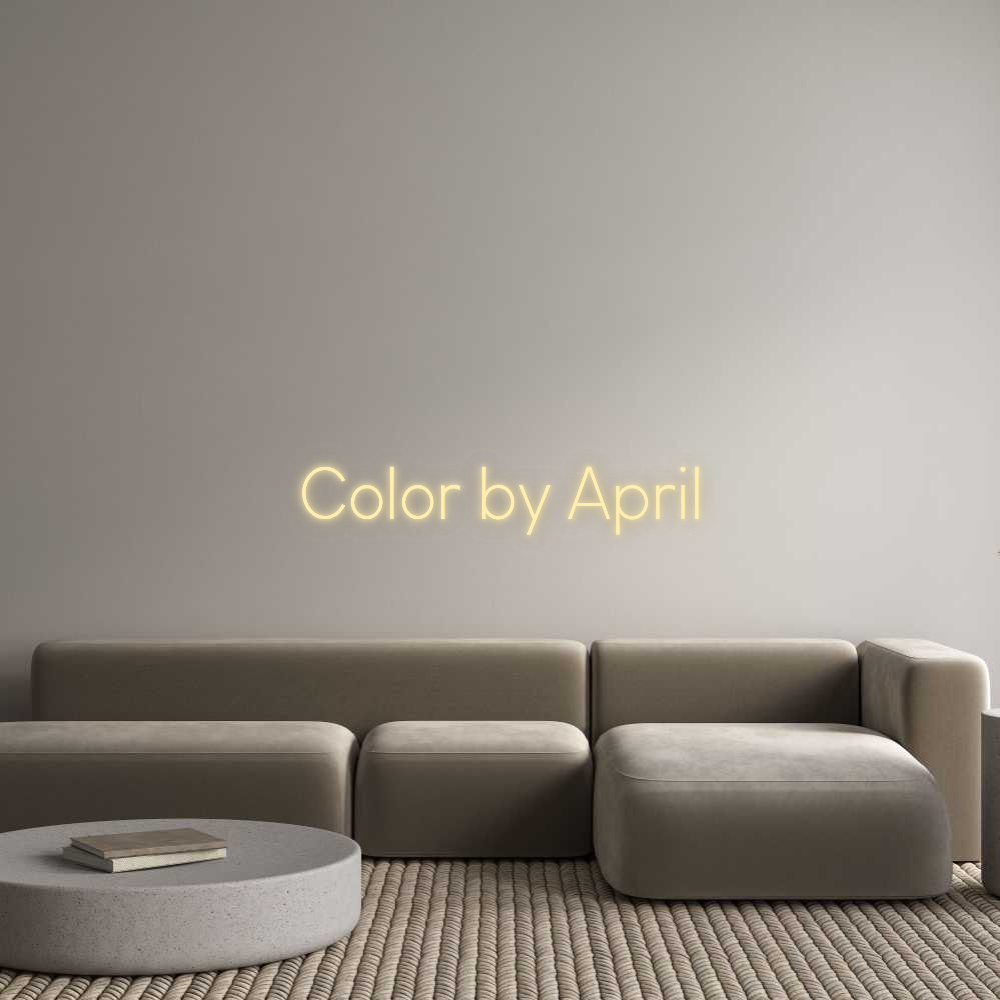 Custom Neon: Color by April