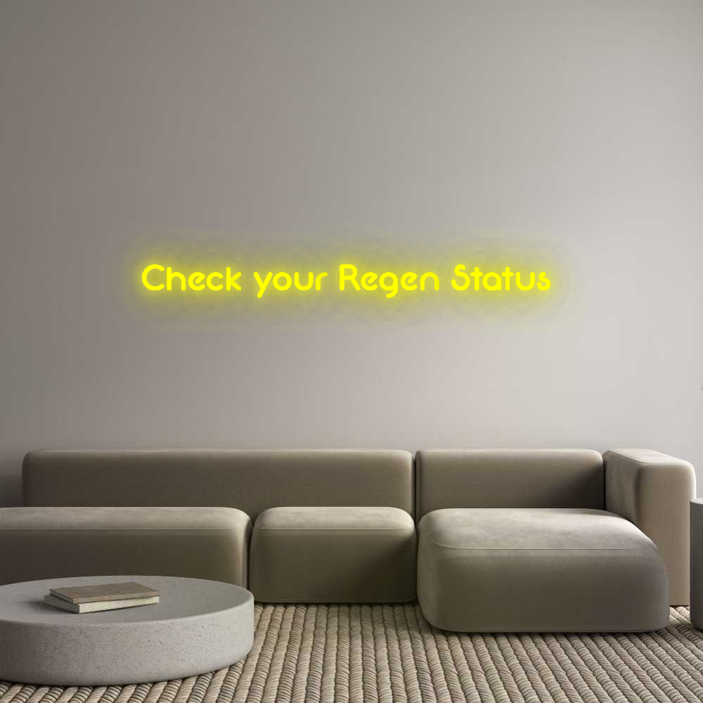 Custom Neon: Check your Re...
