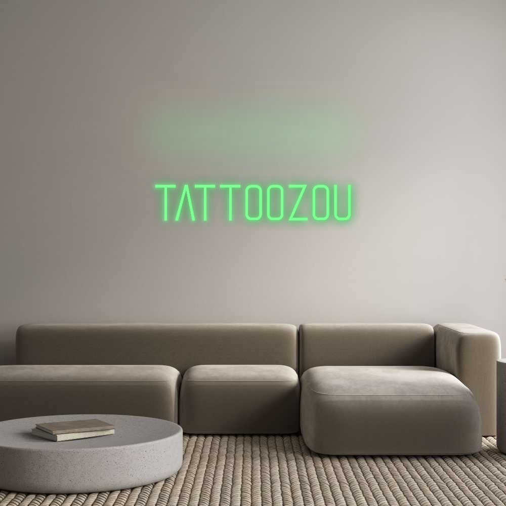 Custom Neon: TATTOOZOU