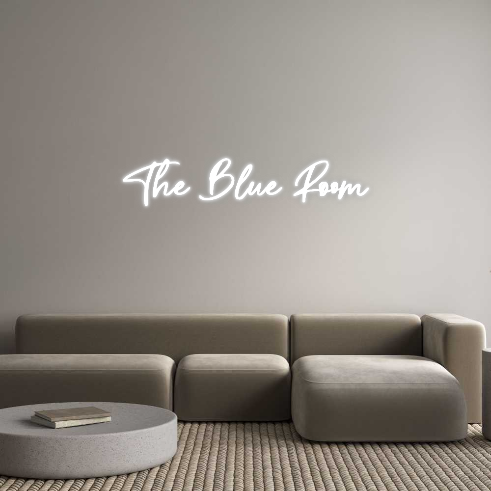 Custom Neon: The Blue Room