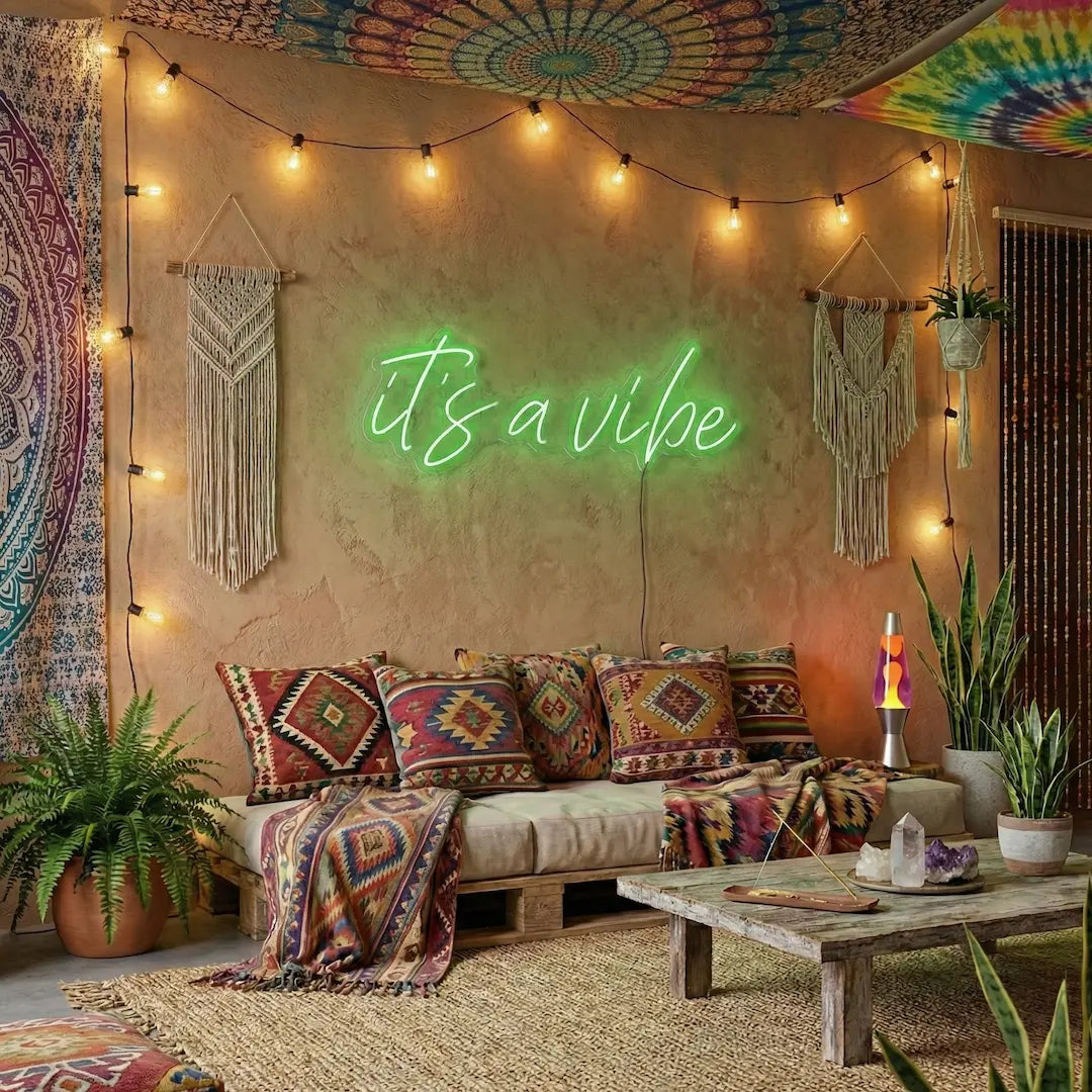 It's A Vibe LED Neon Sign