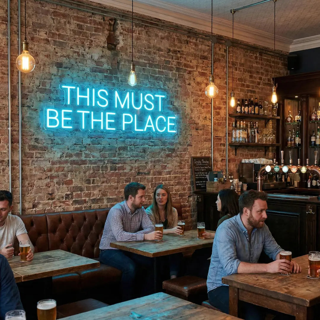 This Must Be The Place LED Neon Sign