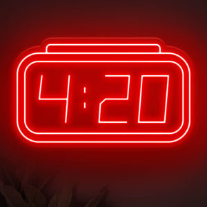 4:20 LED Neon Sign