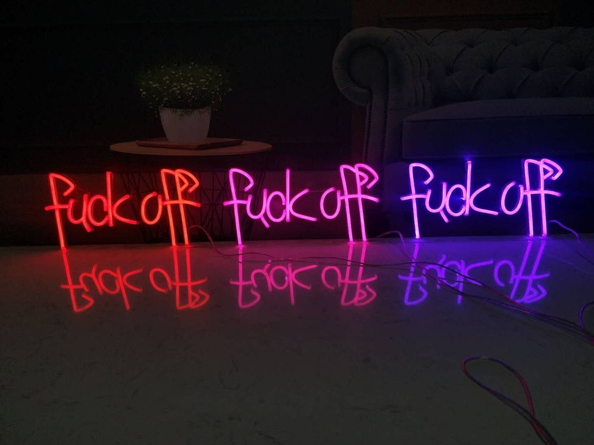 Fuck Off LED Neon Sign