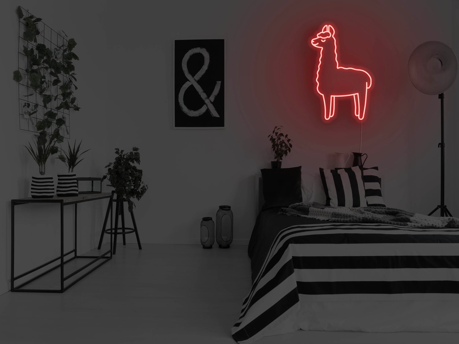 Alpaca LED Neon Sign