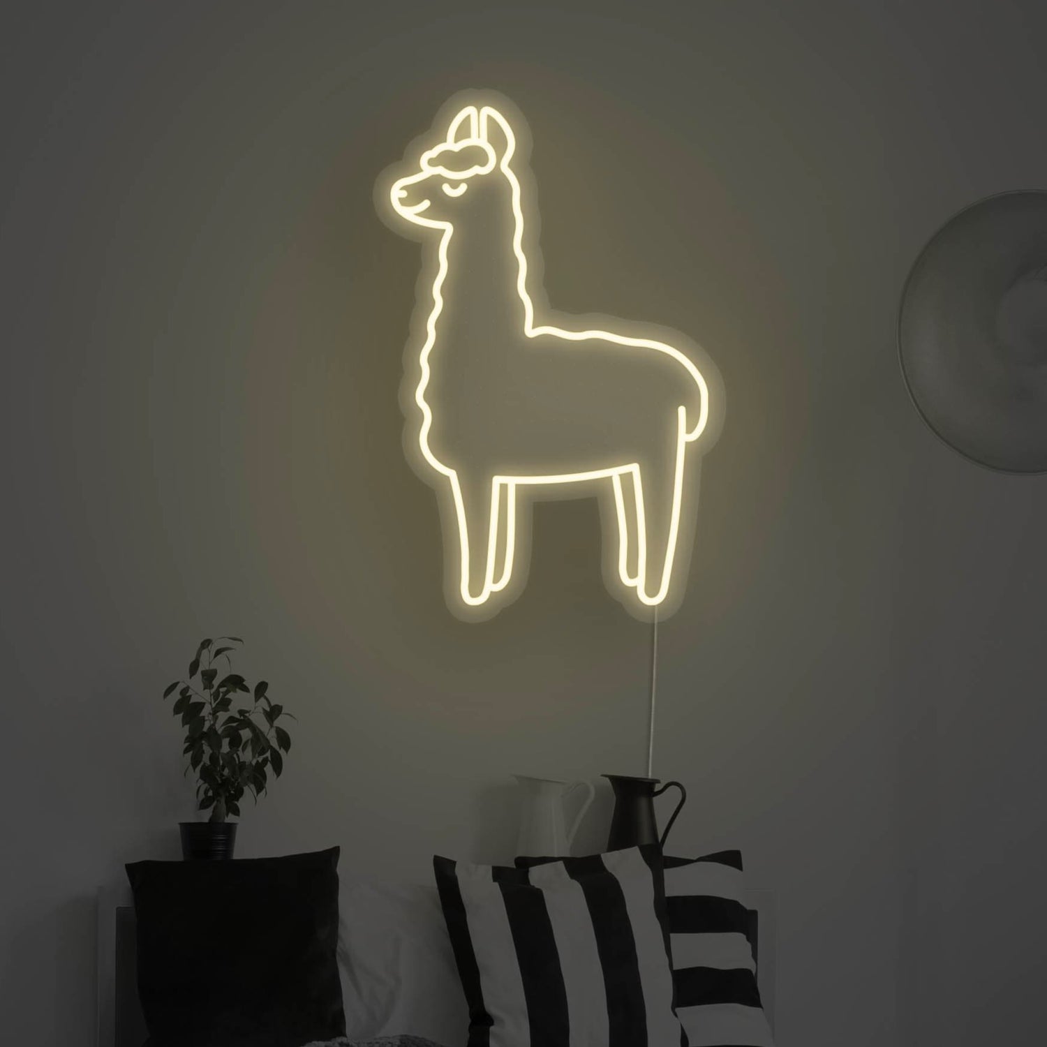 Alpaca LED Neon Sign