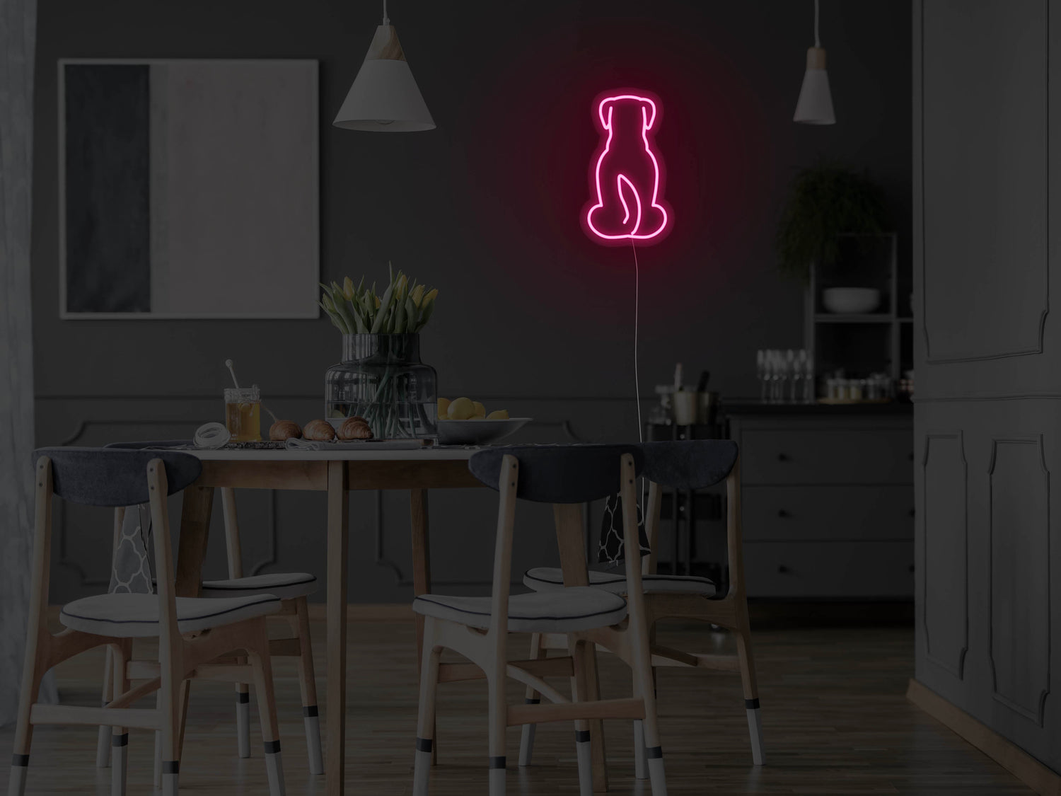 Dog LED Neon Sign