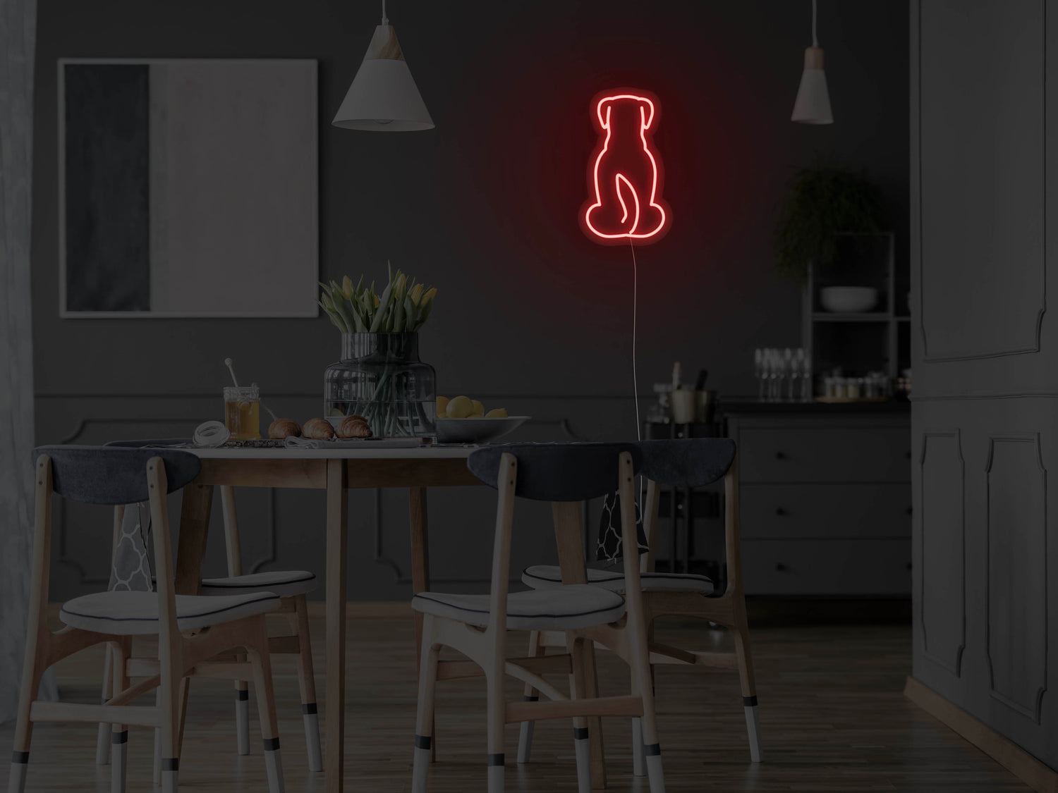 Dog LED Neon Sign