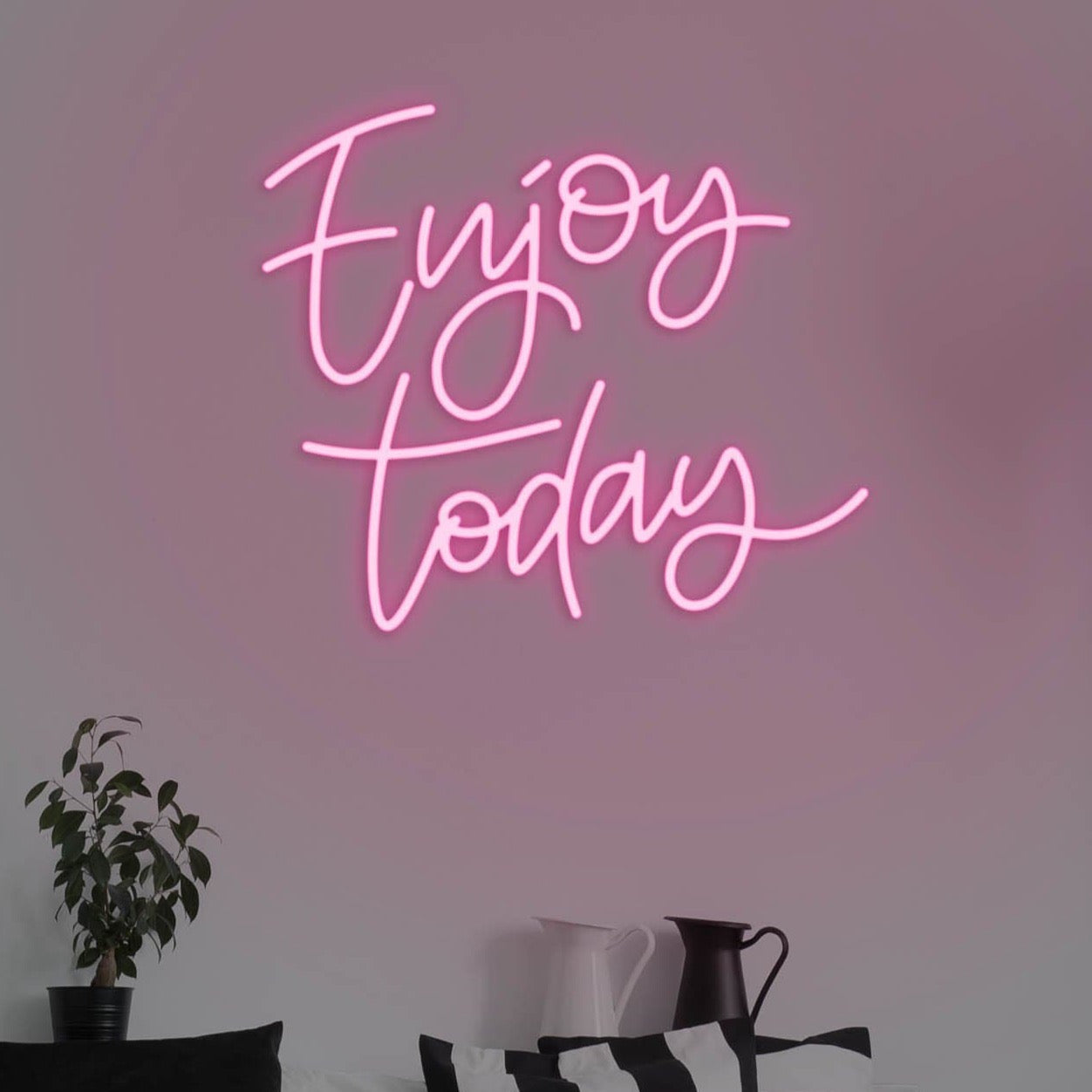Enjoy Today LED Neon Sign