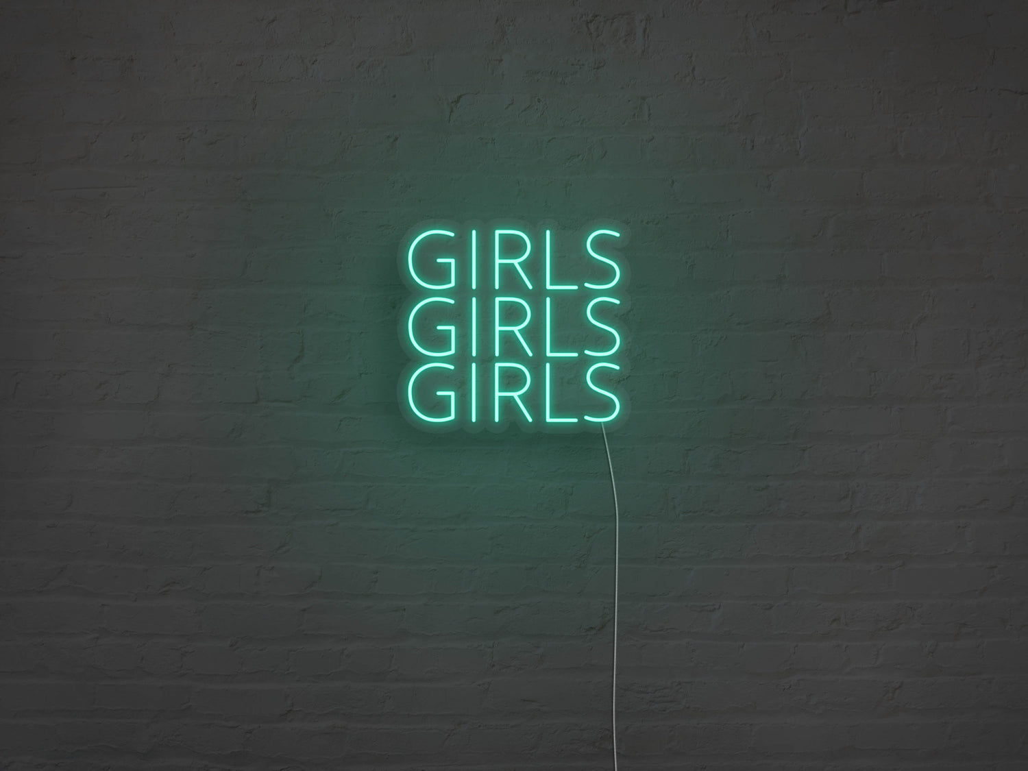 Girls Girls Girls LED Neon Sign