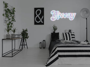 Groovy LED Neon Sign