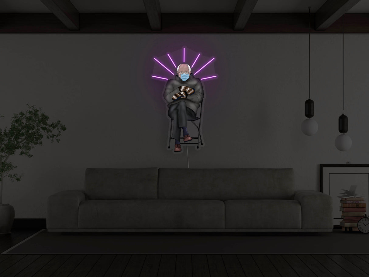 Bernie LED Neon Sign