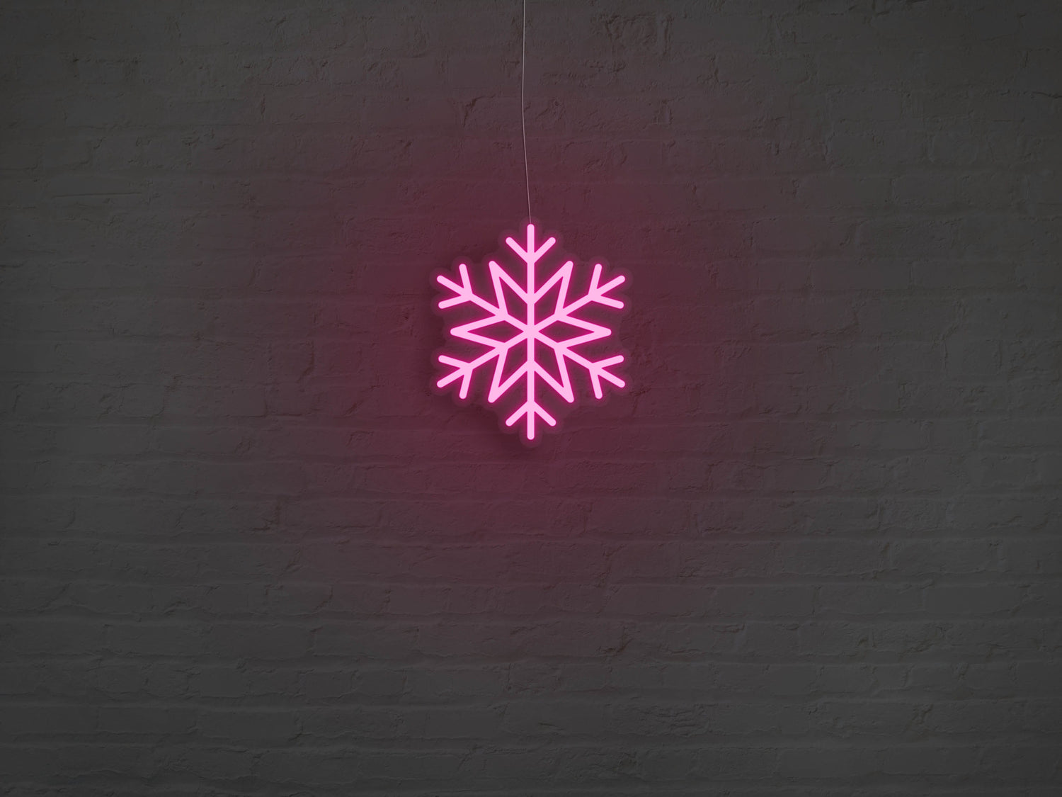Snowflake LED Neon Sign