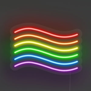 Pride Flag LED Neon Sign