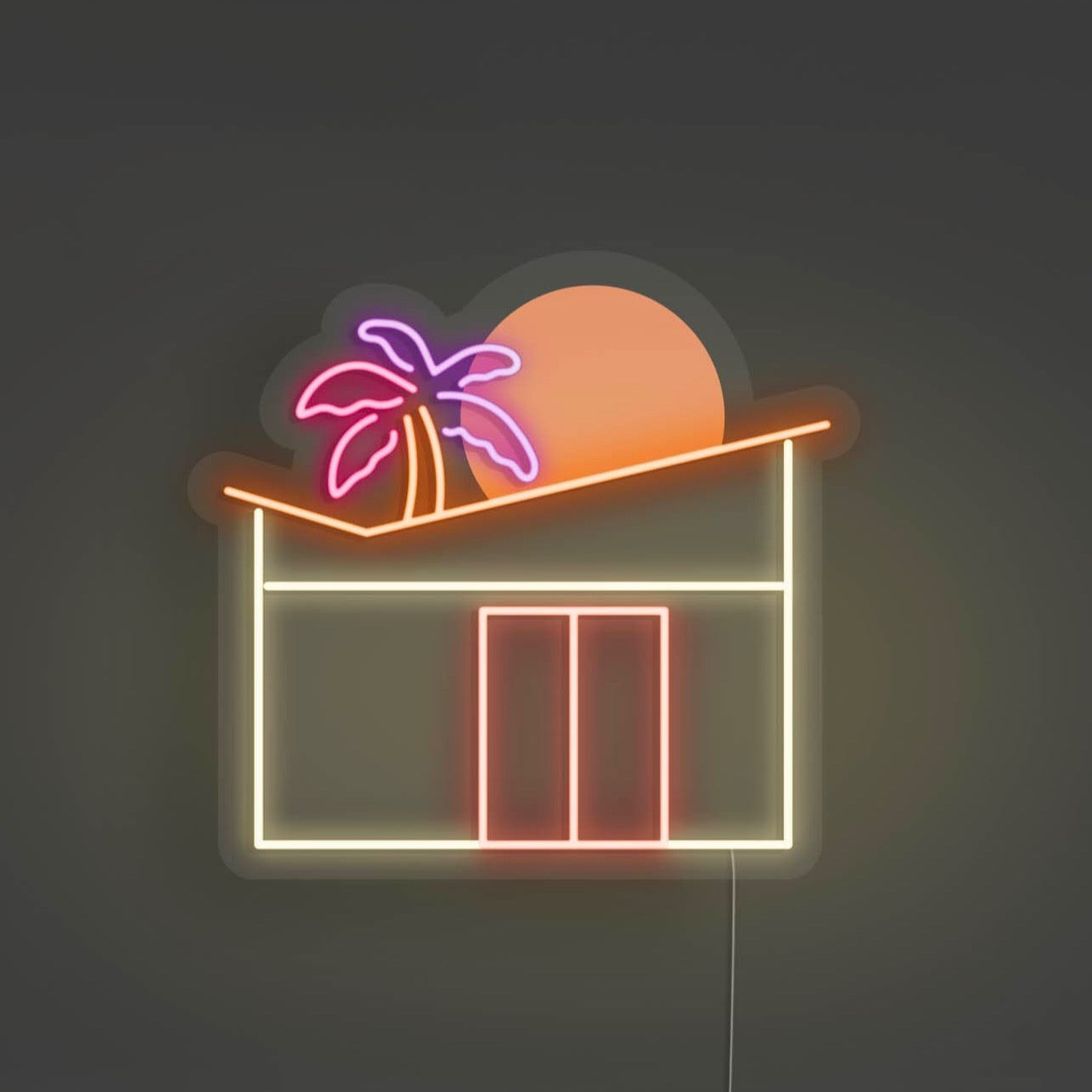 Bungalow Glow LED Neon Sign