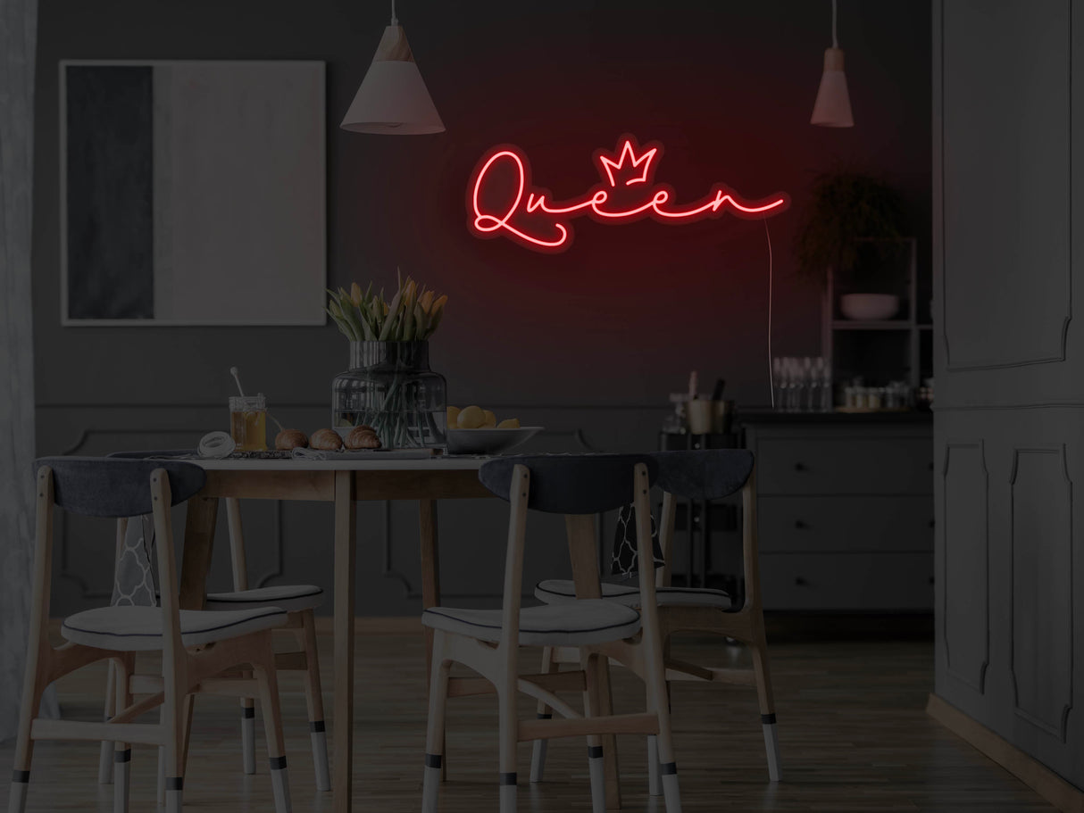 Queen LED Neon Sign